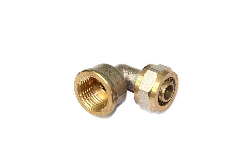 Brass Compression Female Thread Elbow 